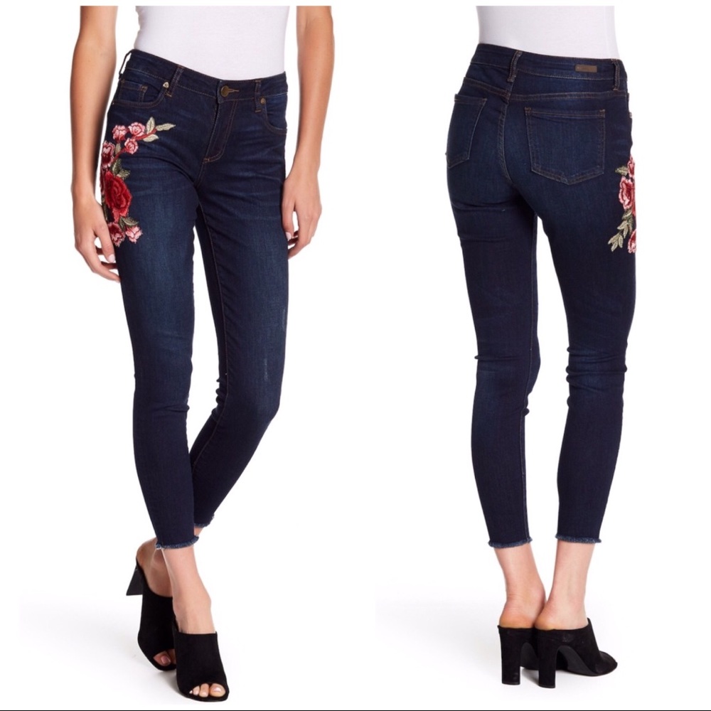 Kut From The Kloth Donna Skinny Ankle Jeans NWT - Picture 2 of 8